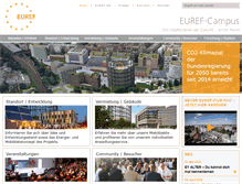 Tablet Screenshot of euref.de